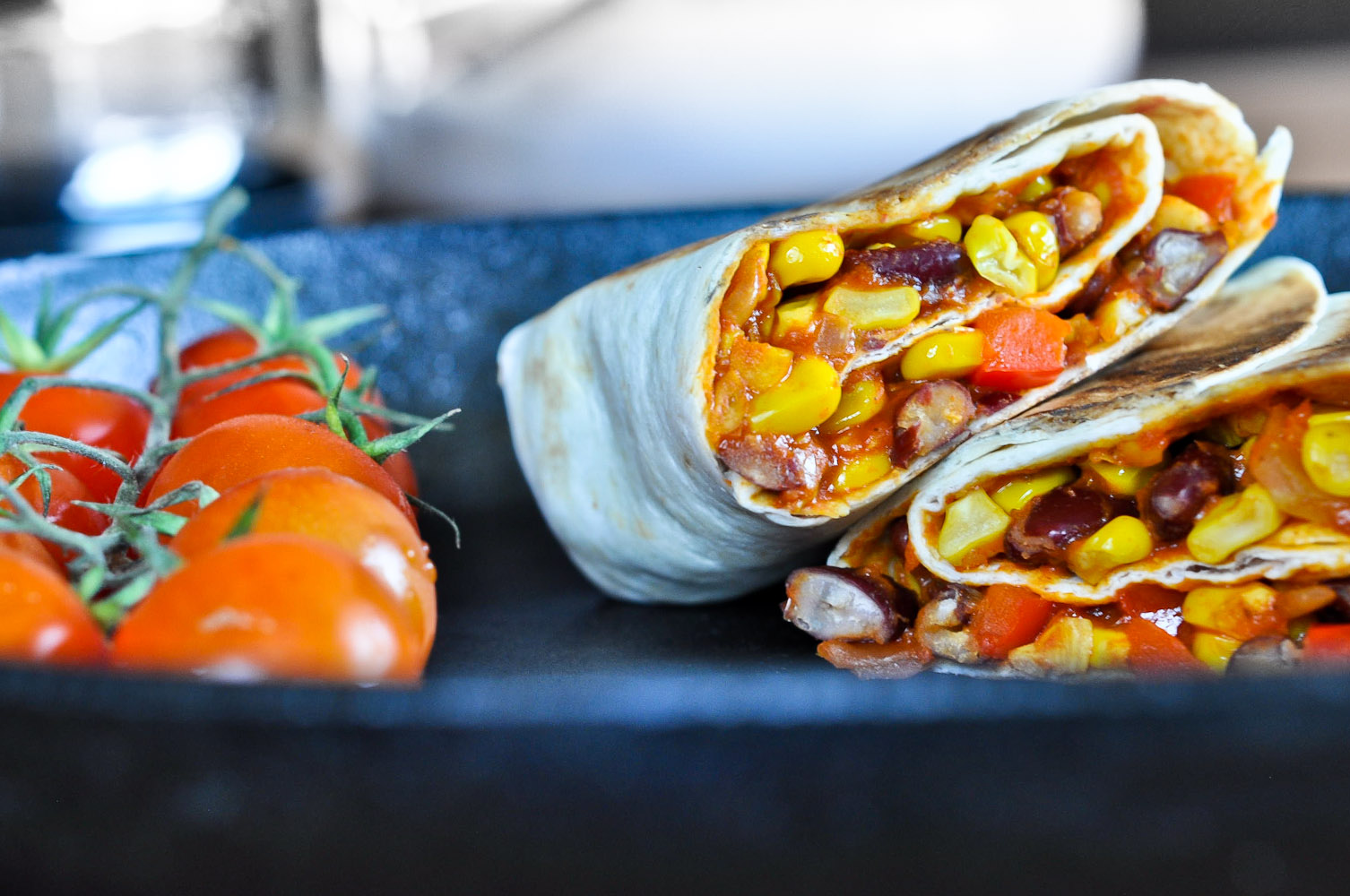 Meksykańska tortilla czyli wege burrito - Apetyt na zielone